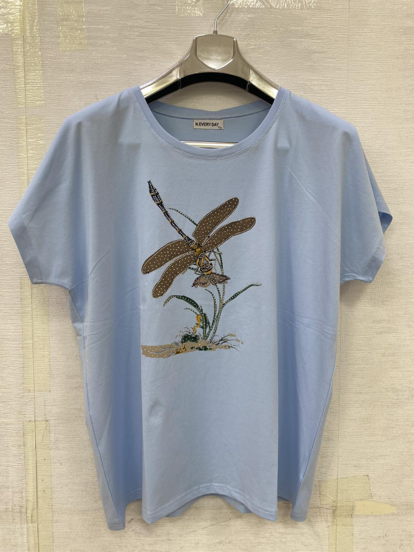 Bluzki damskie Roz Standard, Mix kolor Paczka 10 szt